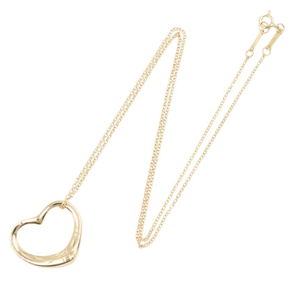 オープンハート ネックレス ミディアム ネックレス K18YG イエローゴールド ティファニー アクセサリー TIFFANY & Co.