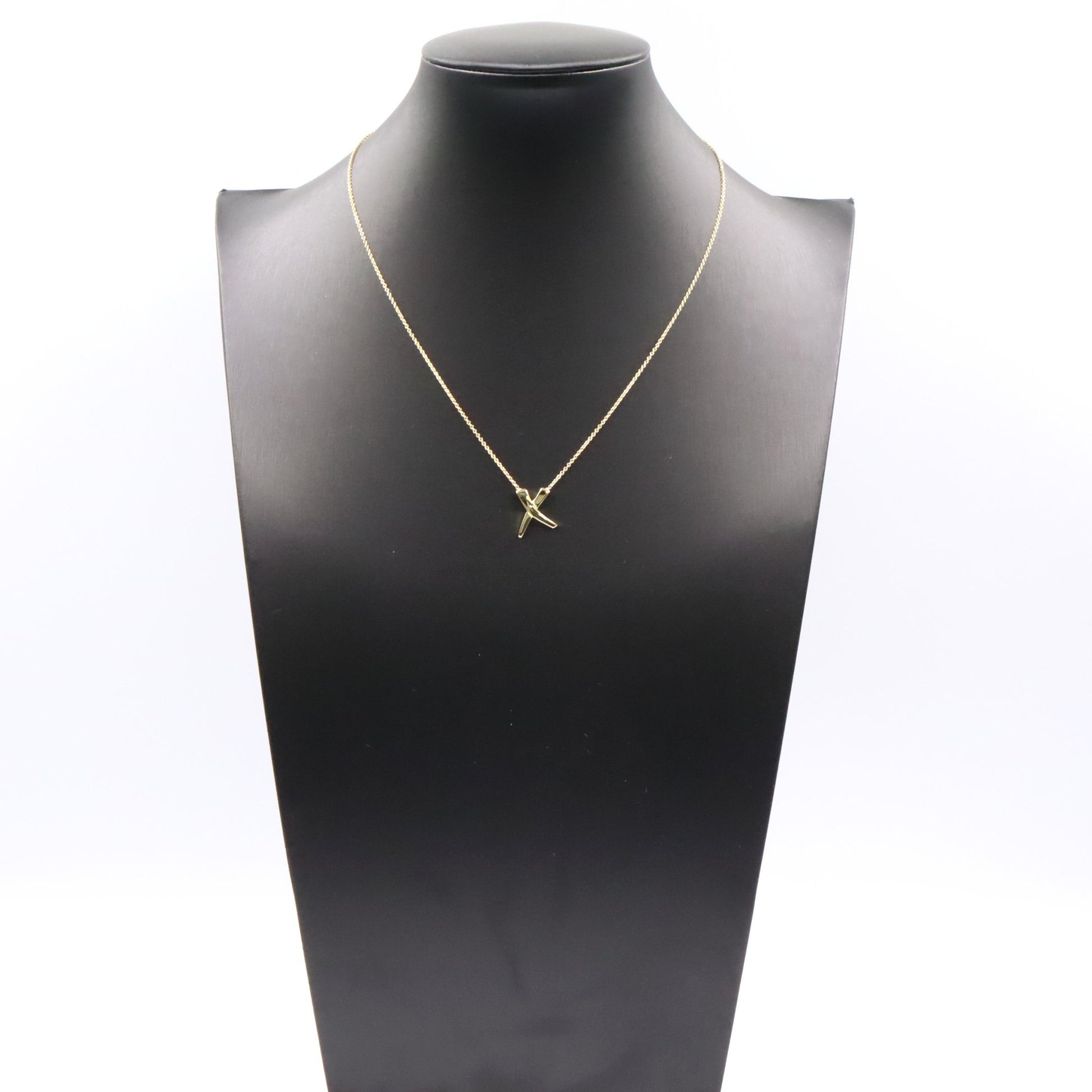 キス ネックレス ネックレス K18YG イエローゴールド ティファニー アクセサリー TIFFANY & Co.