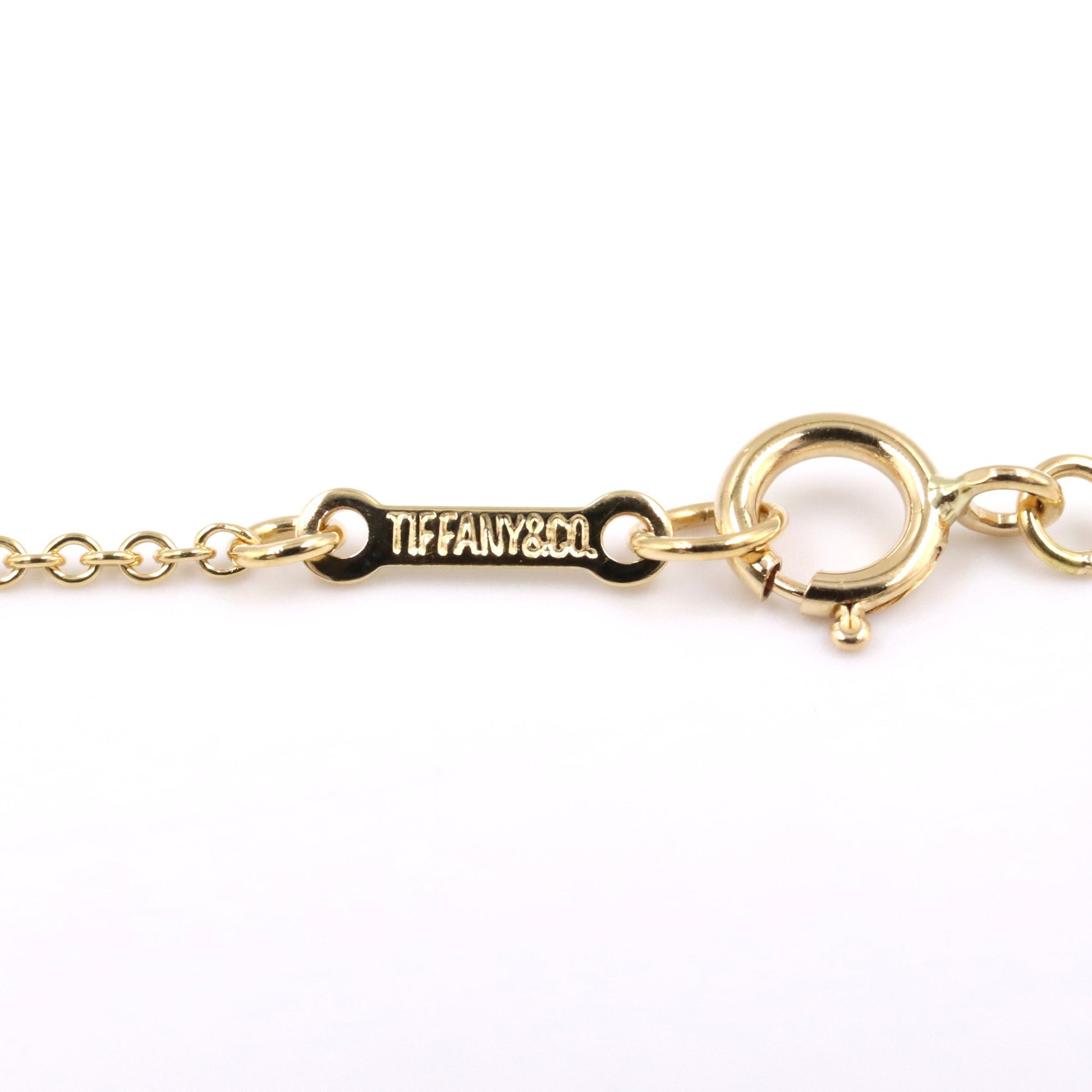 キス ネックレス ネックレス K18YG イエローゴールド ティファニー アクセサリー TIFFANY & Co.