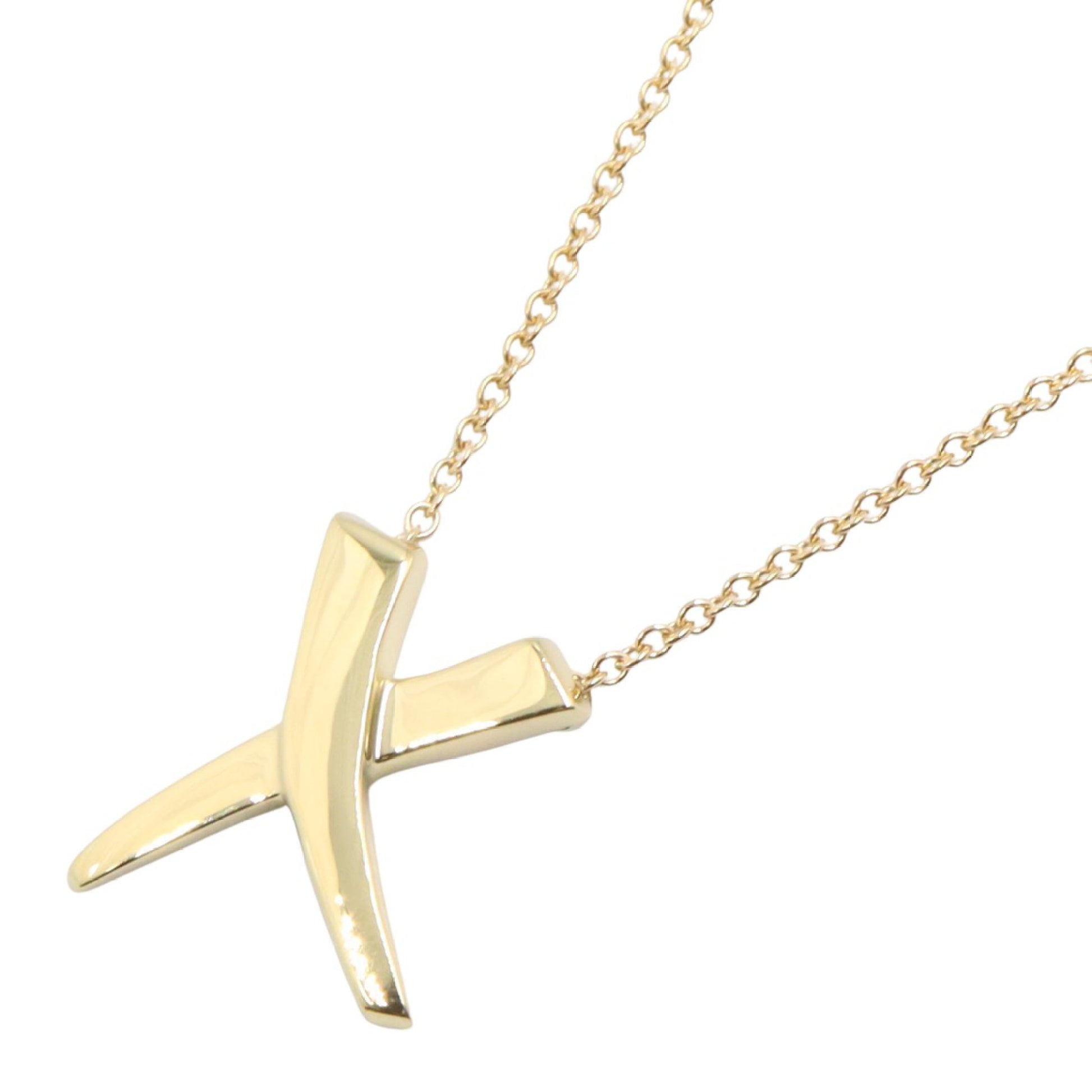 キス ネックレス ネックレス K18YG イエローゴールド ティファニー アクセサリー TIFFANY & Co.