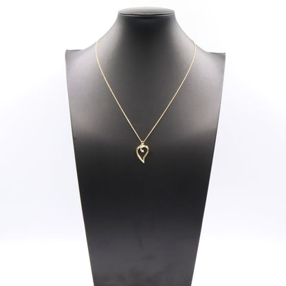リーフハート 1PD ネックレス ネックレス K18YG ダイヤモンド イエローゴールド クリア ティファニー アクセサリー TIFFANY & Co.