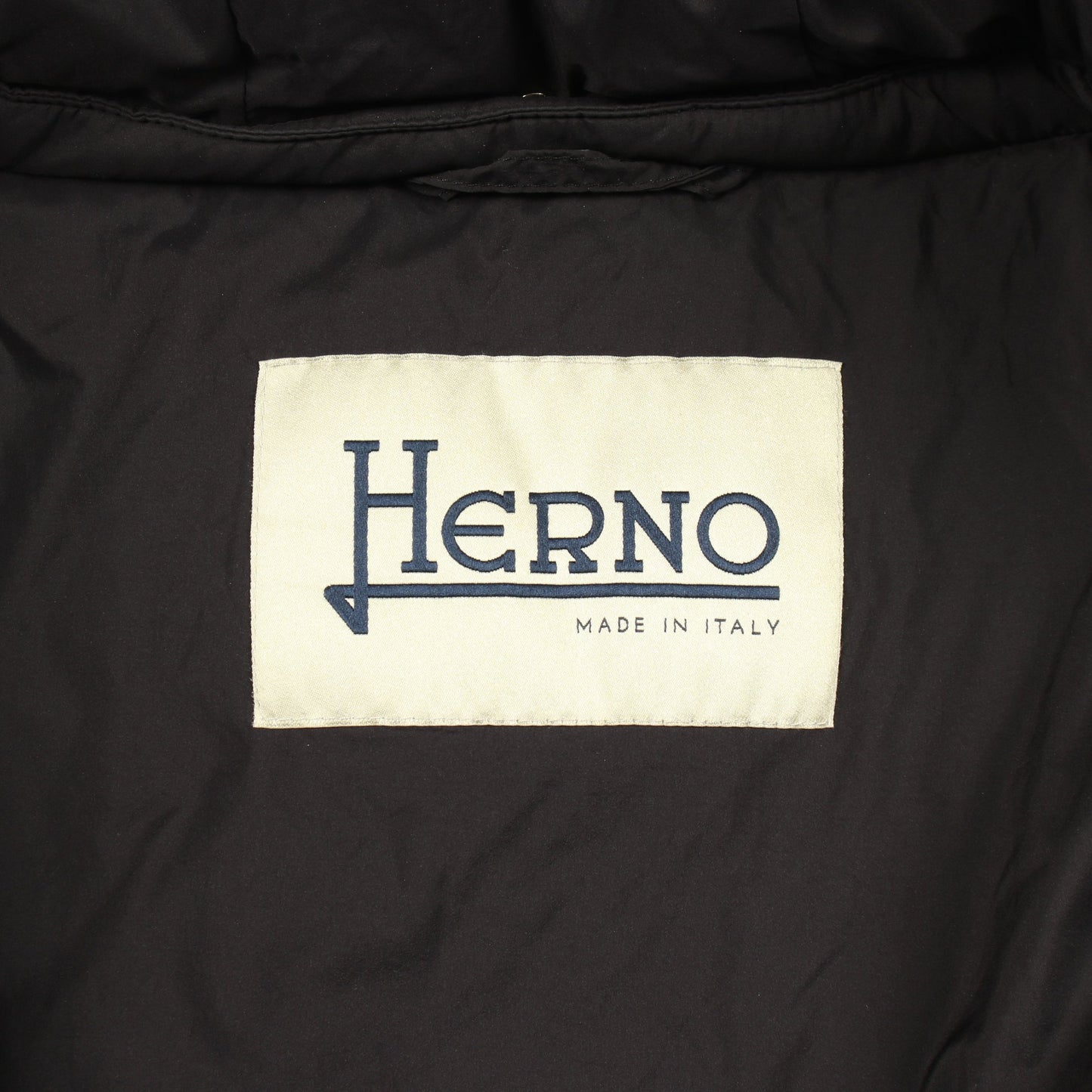 ダウンコート ウール ナイロン ブラック 切替 ヘルノ アウター HERNO
