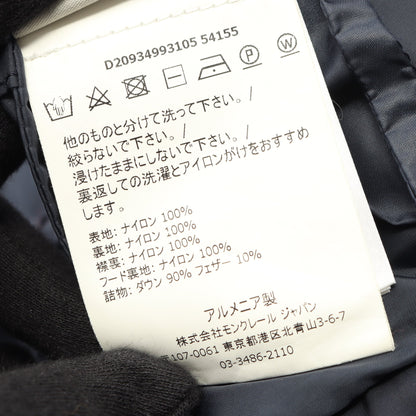 FLAMMETTE フラメッテ ダウンコート ナイロン ネイビー フード付き モンクレール アウター MONCLER