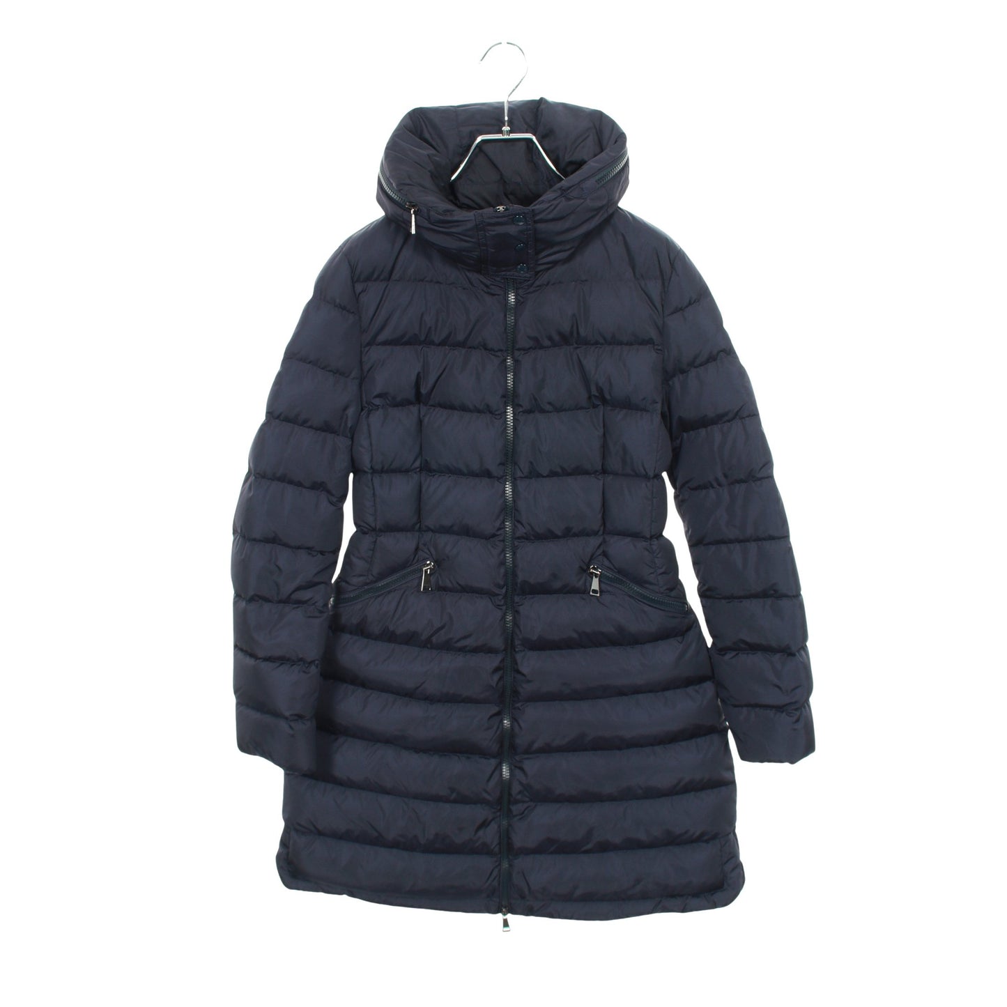 FLAMMETTE フラメッテ ダウンコート ナイロン ネイビー フード付き モンクレール アウター MONCLER
