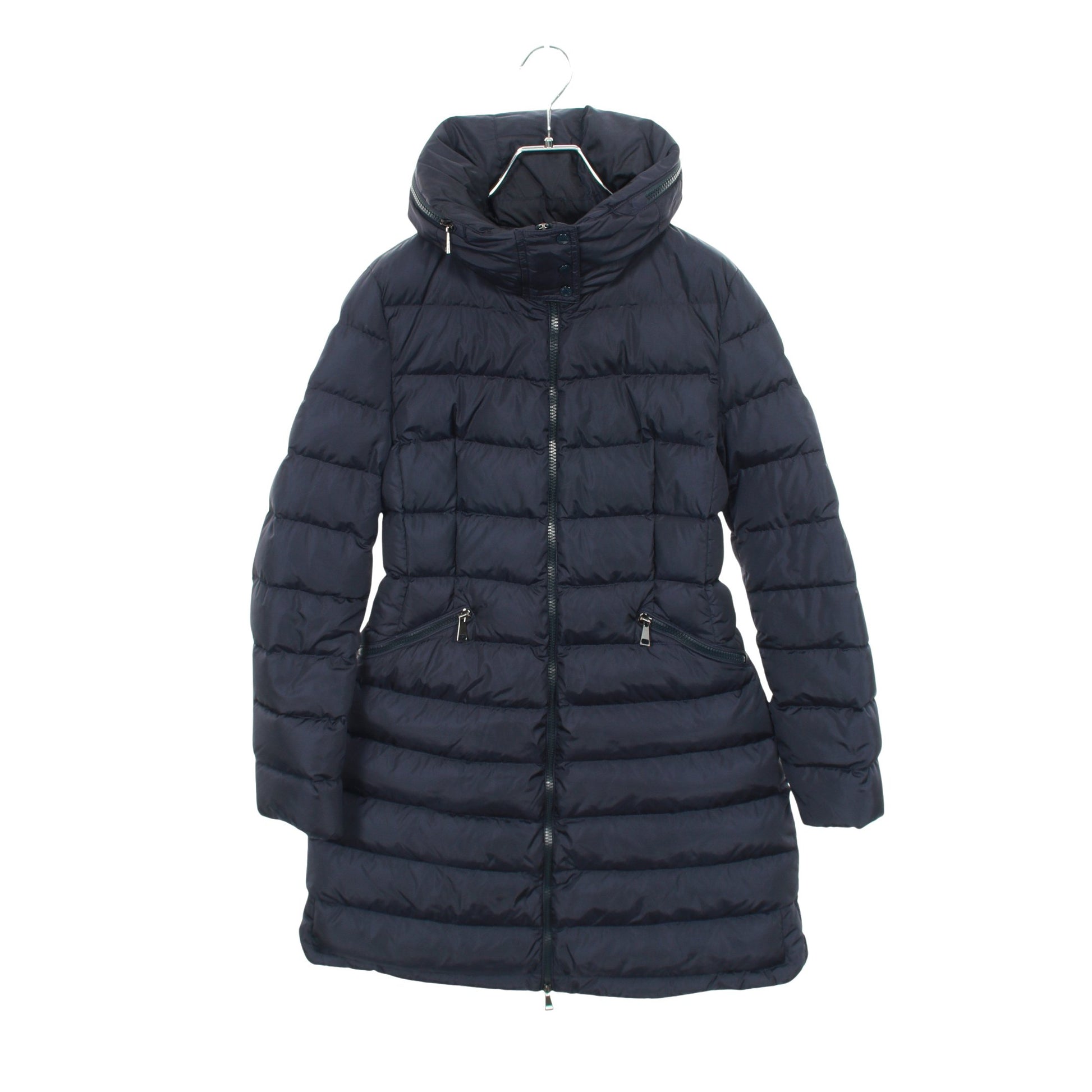 FLAMMETTE フラメッテ ダウンコート ナイロン ネイビー フード付き モンクレール アウター MONCLER