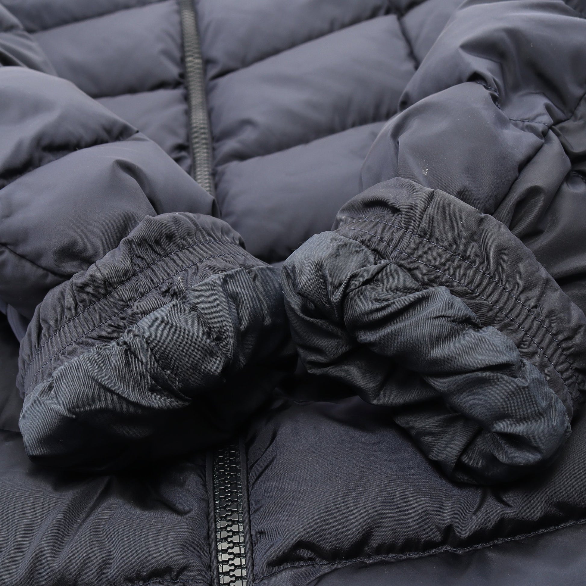 FLAMMETTE フラメッテ ダウンコート ナイロン ネイビー フード付き モンクレール アウター MONCLER