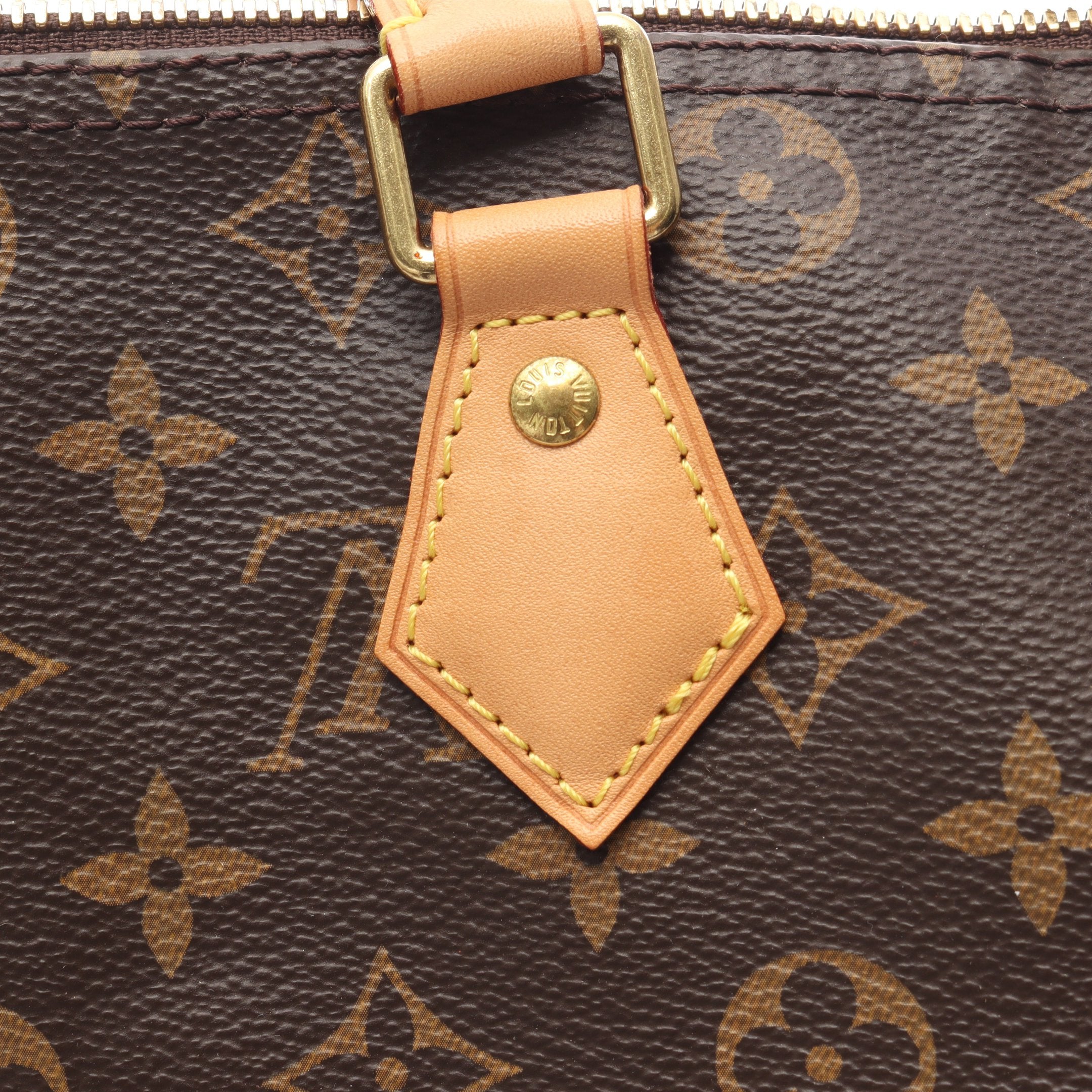 スピーディ バンドリエール30 モノグラム ハンドバッグ PVC レザー