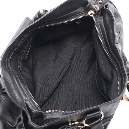 ガンチーニ ハンドバッグ トートバッグ レザー ブラック サルヴァトーレフェラガモ バッグ Salvatore Ferragamo