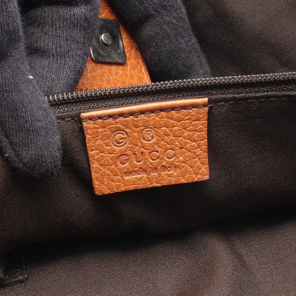 アビー GG柄 ハンドバッグ レザー ブラウン グッチ バッグ GUCCI