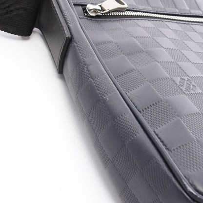 ディストリクトPM ダミエアンフィニ コスモス ショルダーバッグ レザー ダークネイビー ルイヴィトン バッグ LOUIS VUITTON