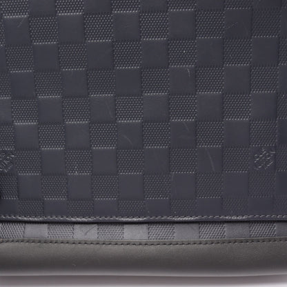 ディストリクトPM ダミエアンフィニ コスモス ショルダーバッグ レザー ダークネイビー ルイヴィトン バッグ LOUIS VUITTON