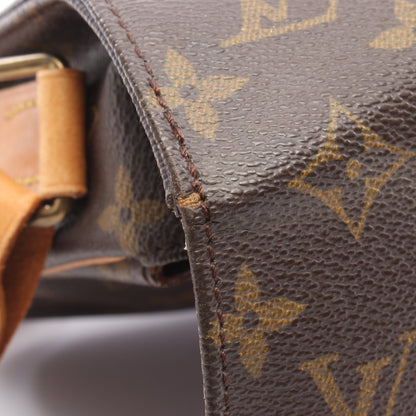 カルトシエールMM モノグラム ショルダーバッグ PVC レザー ブラウン ルイヴィトン バッグ LOUIS VUITTON