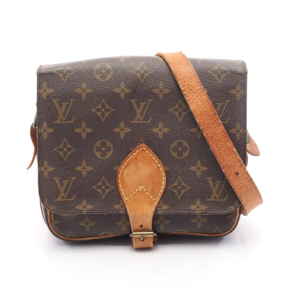 カルトシエールMM モノグラム ショルダーバッグ PVC レザー ブラウン ルイヴィトン バッグ LOUIS VUITTON