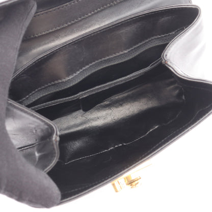 ハンドバッグ レザー ブラック ヒールモチーフ金具 2WAY サルヴァトーレフェラガモ バッグ Salvatore Ferragamo
