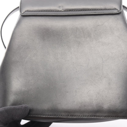 ハンドバッグ レザー ブラック ヒールモチーフ金具 2WAY サルヴァトーレフェラガモ バッグ Salvatore Ferragamo
