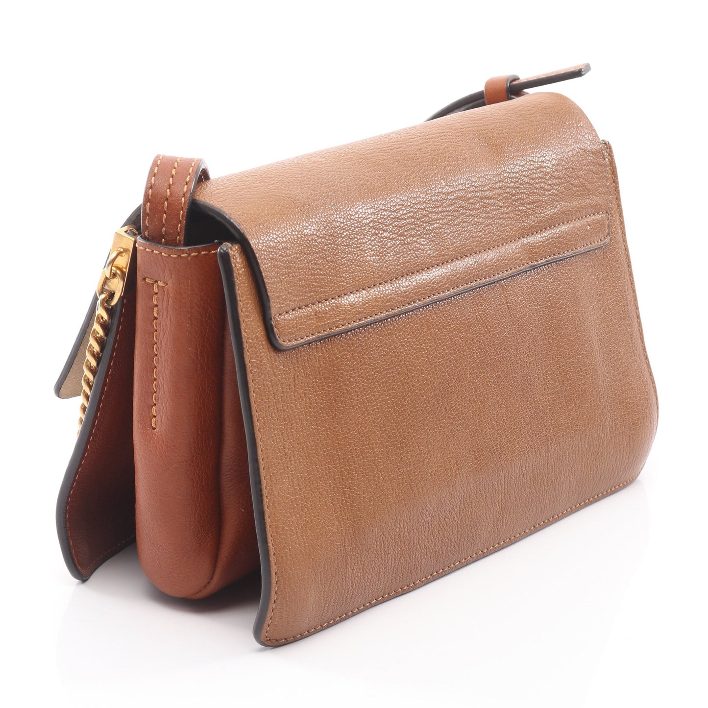 FAYE フェイ ショルダーバッグ レザー ブラウン クロエ バッグ Chloe