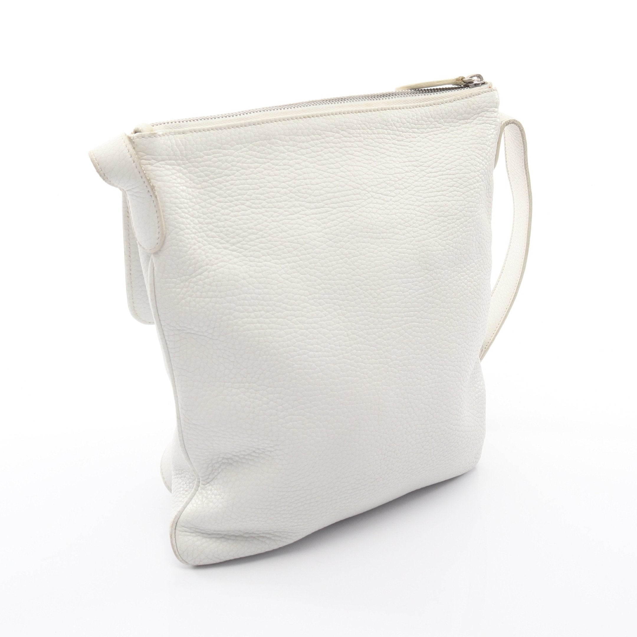 ロエベ LOEWE ホースシューバッグ ショルダーバッグ バッグ レザー レディース ホワイト系 【中古】 C (やや傷や汚れあり)】ロエベ LOEWE ホースシューバッグ ショルダー