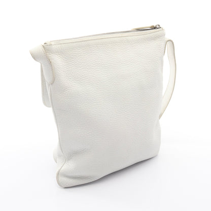 サコッシュ ショルダーバッグ レザー ホワイト ロエベ バッグ LOEWE