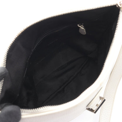 サコッシュ ショルダーバッグ レザー ホワイト ロエベ バッグ LOEWE