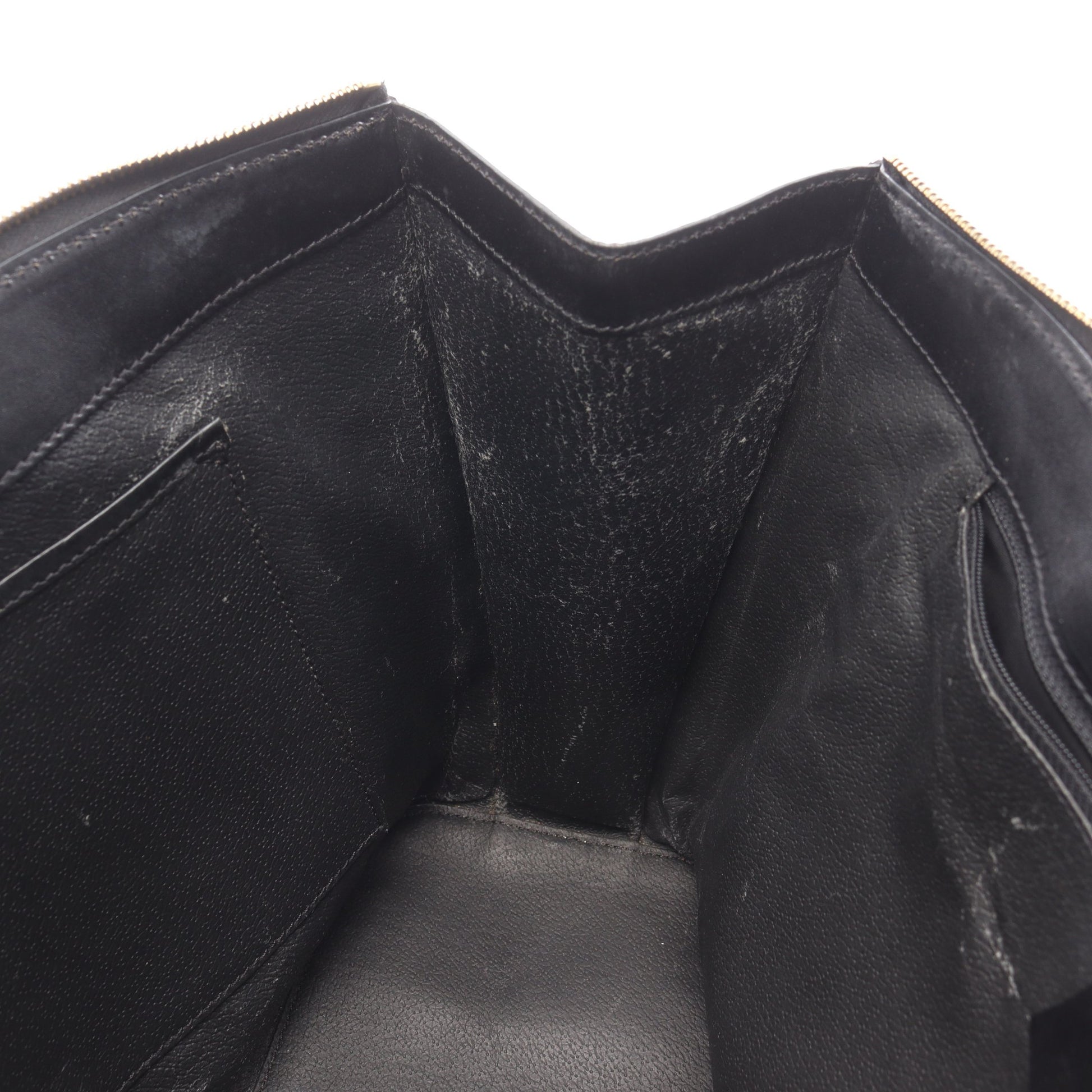 マカダム ハンドバッグ トートバッグ PVC レザー ブラック ブラウン 2WAY セリーヌ バッグ CELINE