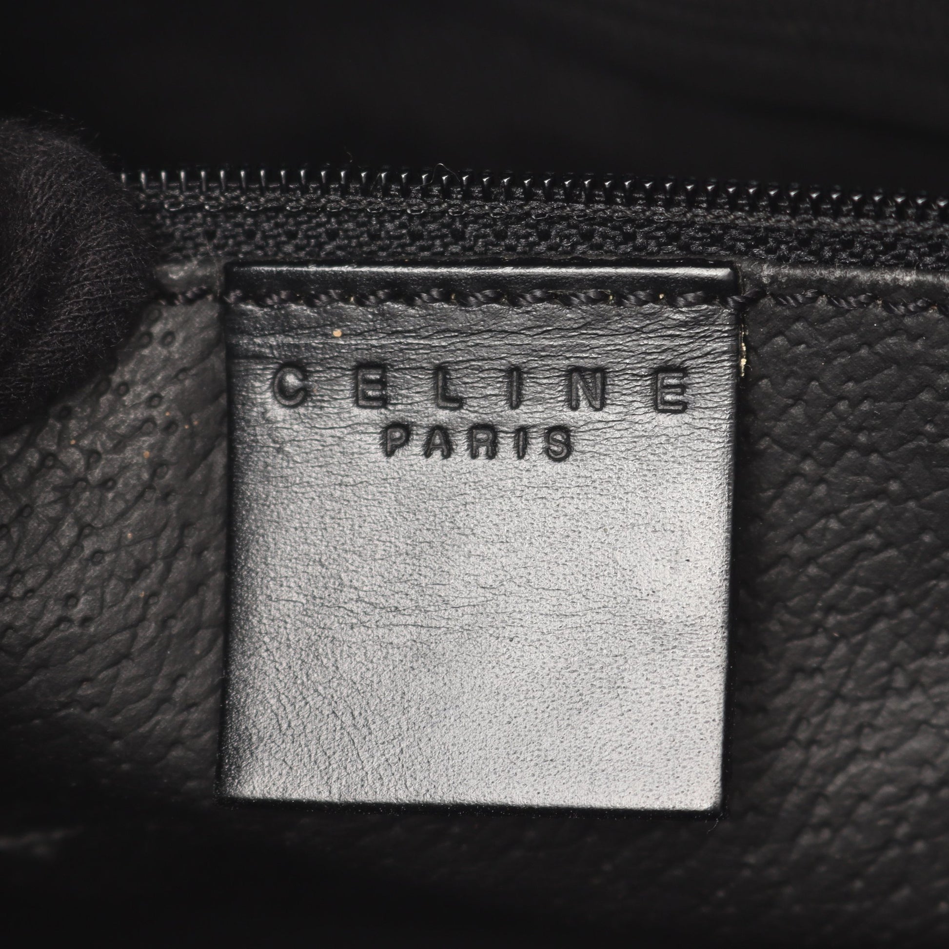 マカダム ハンドバッグ トートバッグ PVC レザー ブラック ブラウン 2WAY セリーヌ バッグ CELINE