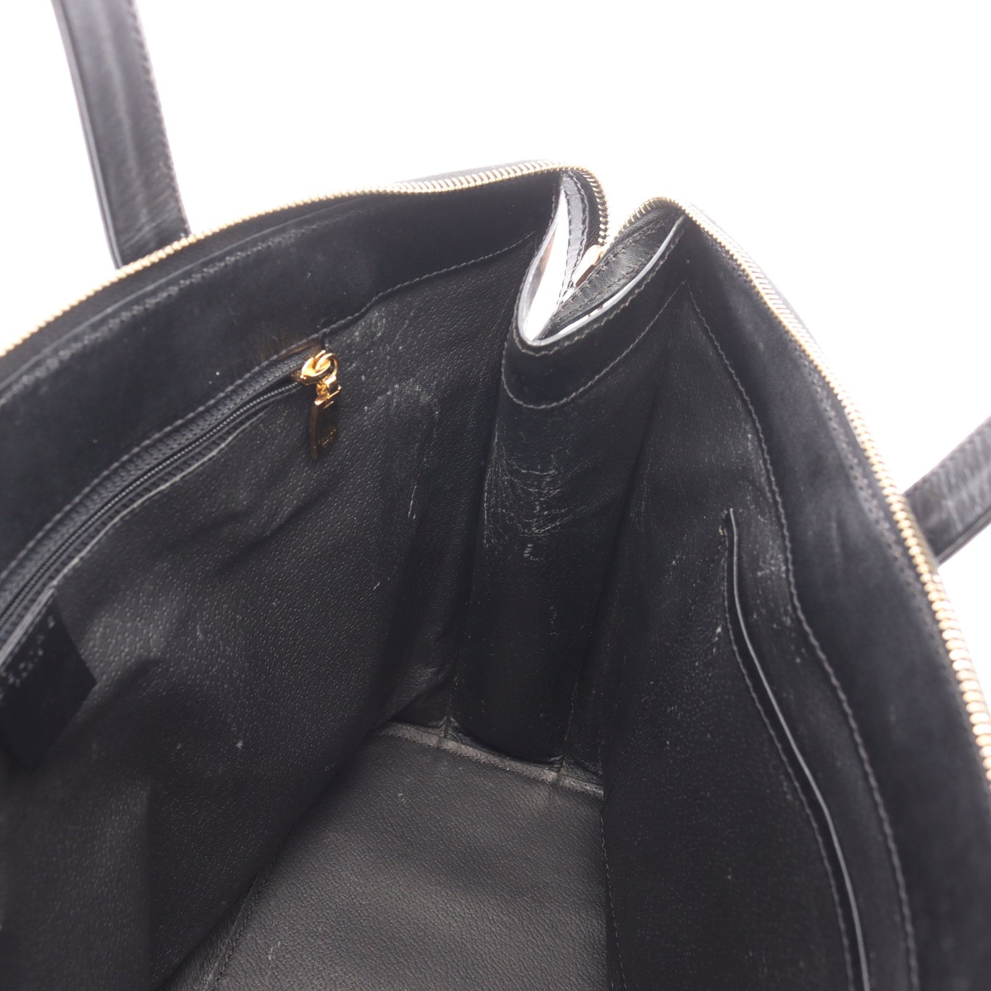 マカダム ハンドバッグ トートバッグ PVC レザー ブラック ブラウン 2WAY セリーヌ バッグ CELINE