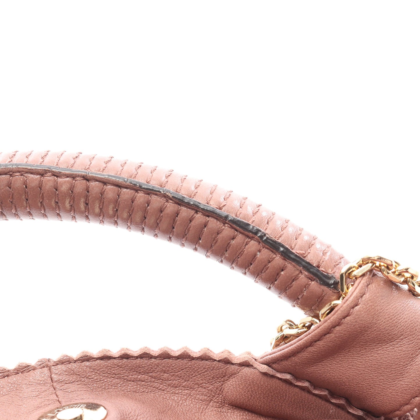 ナッパアイレ ハンドバッグ レザー ピンクブラウン ロエベ バッグ LOEWE
