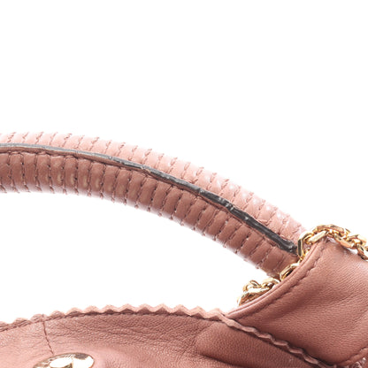 ナッパアイレ ハンドバッグ レザー ピンクブラウン ロエベ バッグ LOEWE