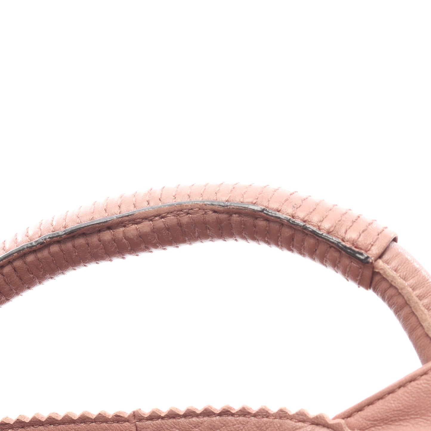 ナッパアイレ ハンドバッグ レザー ピンクブラウン ロエベ バッグ LOEWE