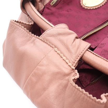 ナッパアイレ ハンドバッグ レザー ピンクブラウン ロエベ バッグ LOEWE