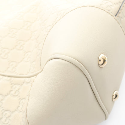 メイフェア グッチシマ ハンドバッグ トートバッグ レザー ライトベージュ グッチ バッグ GUCCI