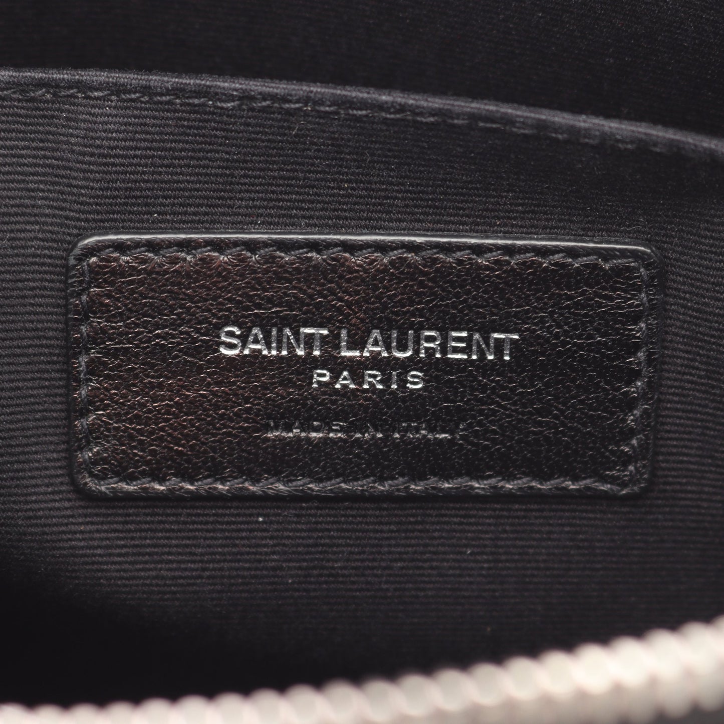 クラッチバッグ スター レザー ブラック シルバー サンローランパリ バッグ SAINT LAURENT PARIS