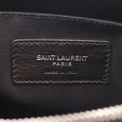 クラッチバッグ スター レザー ブラック シルバー サンローランパリ バッグ SAINT LAURENT PARIS