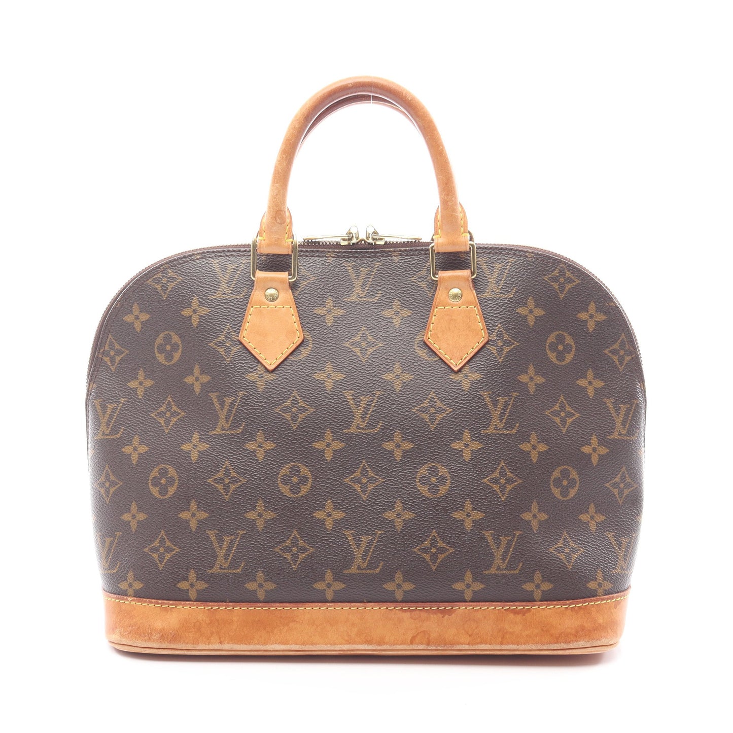 アルマPM モノグラム ハンドバッグ PVC レザー ブラウン ルイヴィトン バッグ LOUIS VUITTON