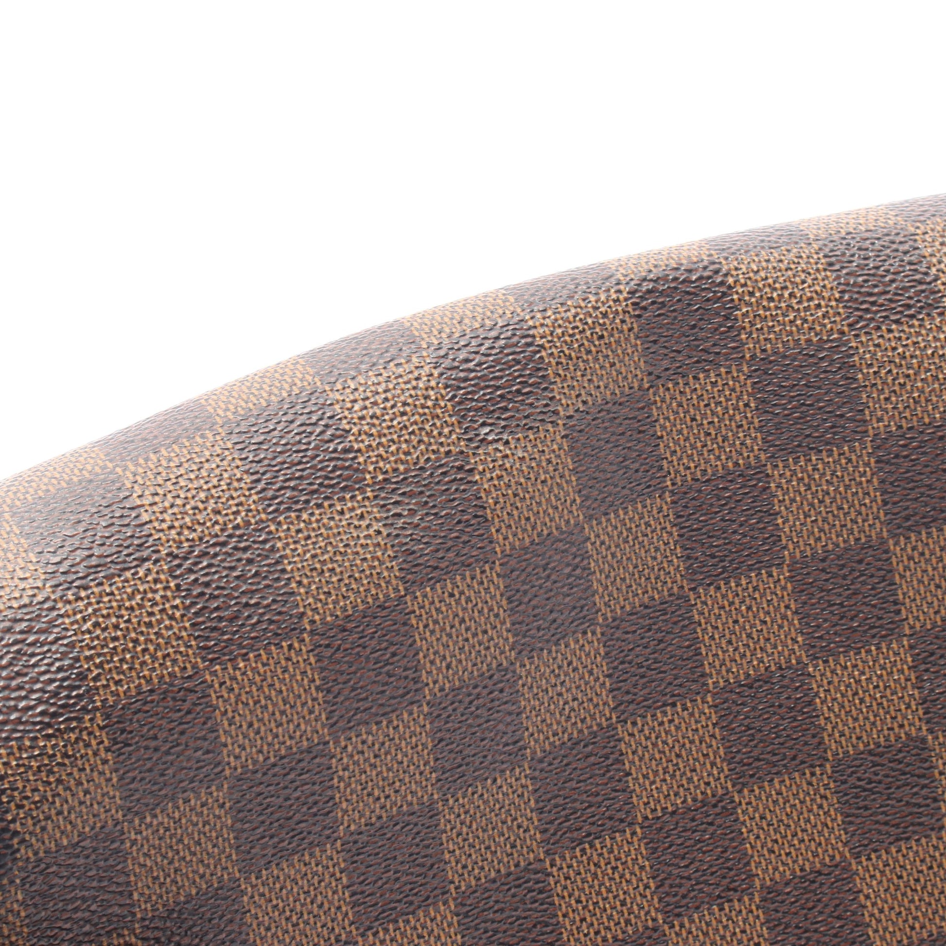 ブルックリンPM ダミエエベヌ ショルダーバッグ PVC レザー ブラウン ルイヴィトン バッグ LOUIS VUITTON