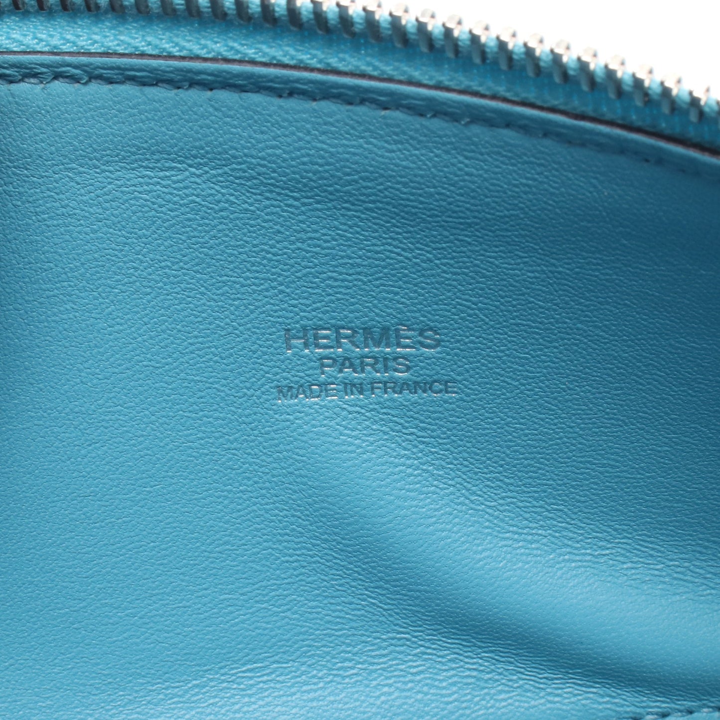 ボリード27 ブルーノール ハンドバッグ ヴォーエプソン ブルー シルバー金具 2WAY D刻印 エルメス バッグ HERMES