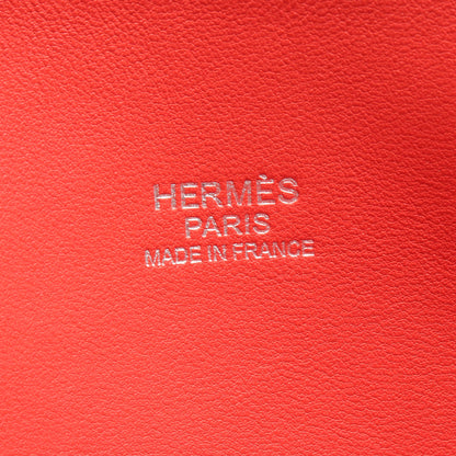 ボリード31 ローズジャイプール ハンドバッグ トリヨンクレマンス ピンクレッド シルバー金具 2WAY X刻印 エルメス バッグ HERMES