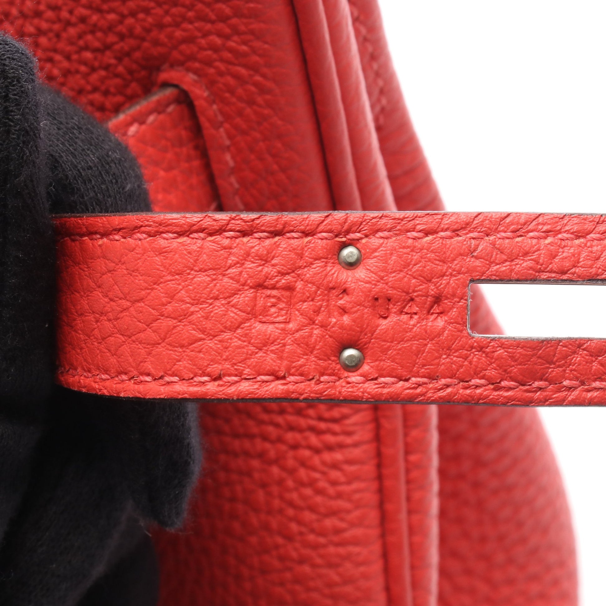 バーキン30 ルージュピヴォワンヌ ハンドバッグ トゴ ピンクレッド シルバー金具 □R刻印 エルメス バッグ HERMES