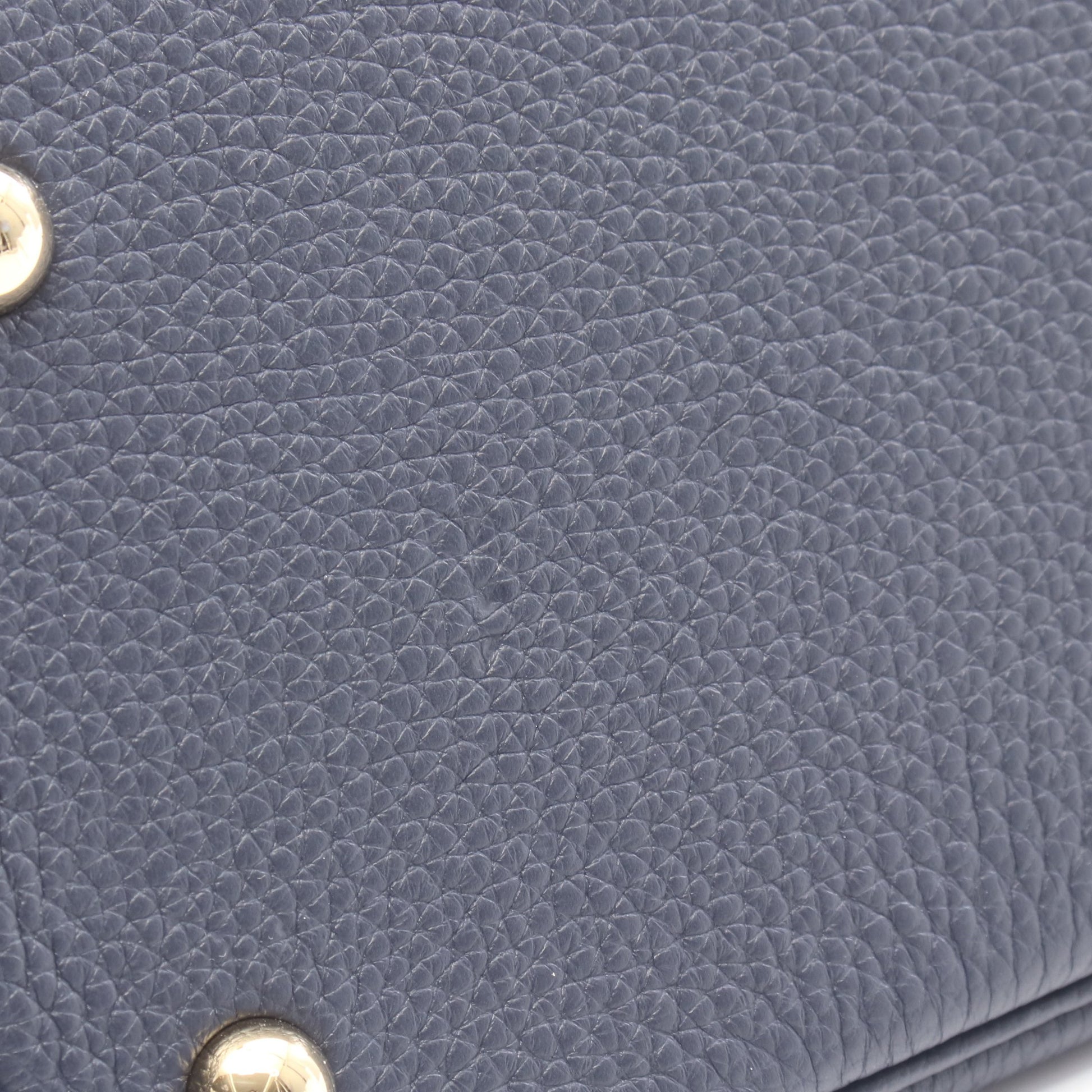 ボリード31 ブルーニュイ ハンドバッグ トリヨンクレマンス ネイビー ゴールド金具 C刻印 エルメス バッグ HERMES