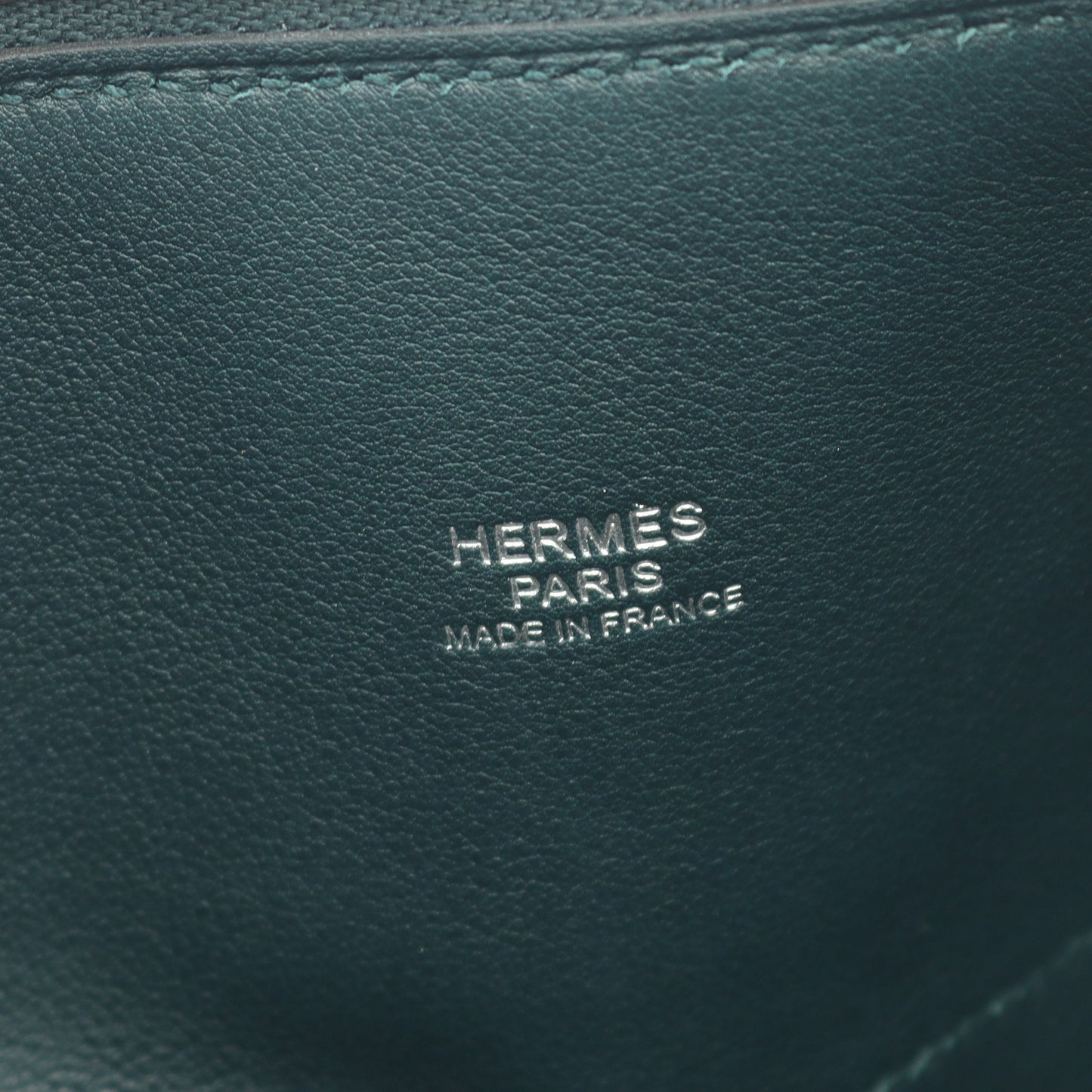 ボリード27 ヴェールシプレス ハンドバッグ ヴォースイフト ダークグリーン シルバー金具 2WAY C刻印 エルメス バッグ HERMES