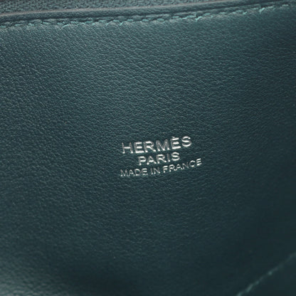 ボリード27 ヴェールシプレス ハンドバッグ ヴォースイフト ダークグリーン シルバー金具 2WAY C刻印 エルメス バッグ HERMES