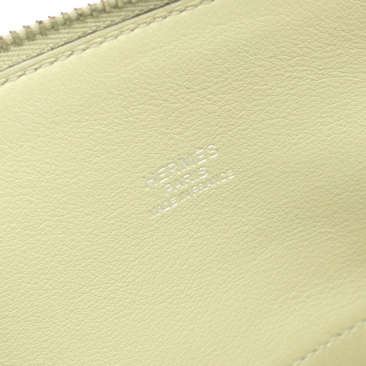 ボリード27 セージ ハンドバッグ ヴォースイフト ライトグリーン シルバー金具 2WAY X刻印 エルメス バッグ HERMES