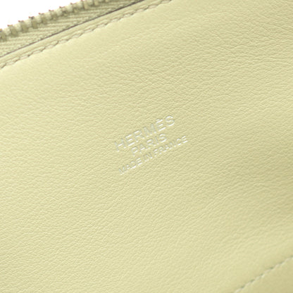 ボリード27 セージ ハンドバッグ ヴォースイフト ライトグリーン シルバー金具 2WAY X刻印 エルメス バッグ HERMES