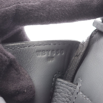 ケリーアッカドPM グリミスティ ボディバッグ トゴ ダークグレー シルバー金具 W刻印 エルメス バッグ HERMES