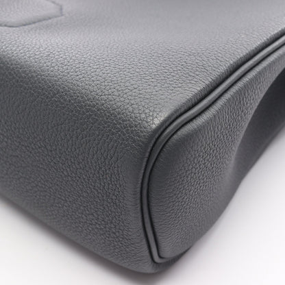 ケリーアッカドPM グリミスティ ボディバッグ トゴ ダークグレー シルバー金具 W刻印 エルメス バッグ HERMES