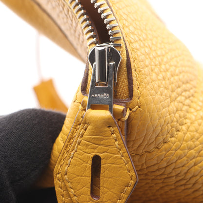 ボリード31 ジョーヌアンブル ハンドバッグ トリヨンクレマンス イエロー シルバー金具 2WAY C刻印 エルメス バッグ HERMES
