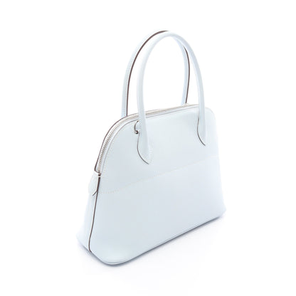 ボリード27 ブルーブリュム ハンドバッグ ヴォーエプソン ライトブルー シルバー金具 2WAY Y刻印 エルメス バッグ HERMES