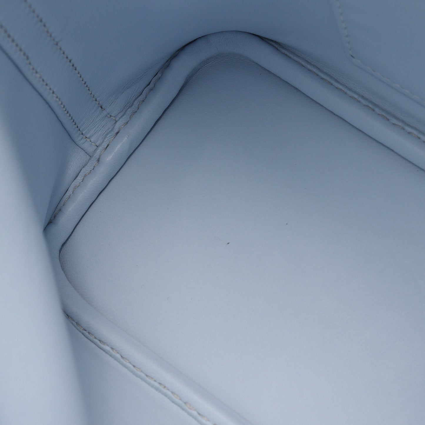 ボリード27 ブルーブリュム ハンドバッグ ヴォーエプソン ライトブルー シルバー金具 2WAY Y刻印 エルメス バッグ HERMES