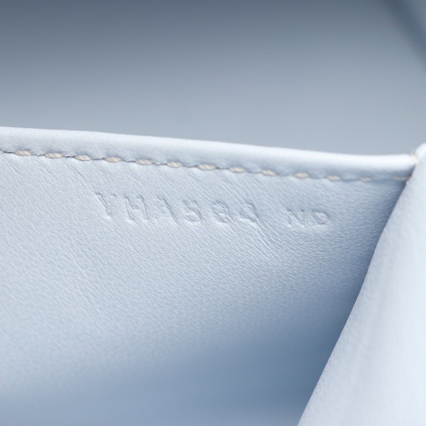 ボリード27 ブルーブリュム ハンドバッグ ヴォーエプソン ライトブルー シルバー金具 2WAY Y刻印 エルメス バッグ HERMES