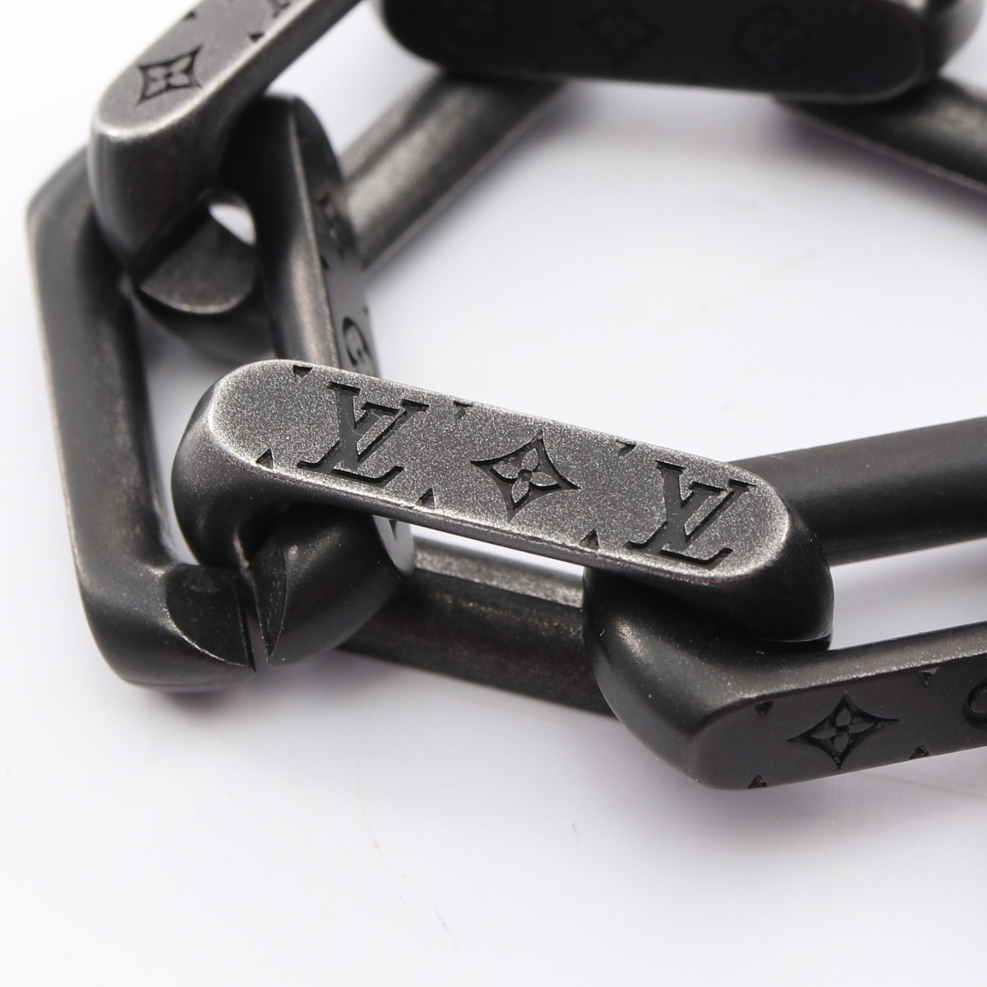 コリエ モノグラム チェーン ネックレス ブラック シルバー ピンクゴールド ルイヴィトン アクセサリー LOUIS VUITTON